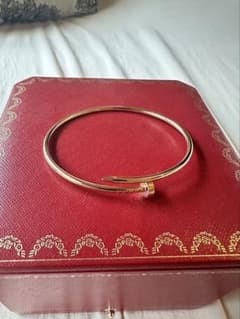 Cartier ジュスト アンクル ブレスレット 18K サイズ18