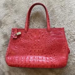 極美品✨FURLA フルラ　クロコ　2way ハンドバッグ　ショルダーバッグのサムネイル