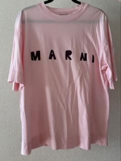 a*o様 MARNI ロゴプリント 半袖Tシャツ ピンク MARNI ロゴプリント 半袖Tシャツ ピンク - メルカリ