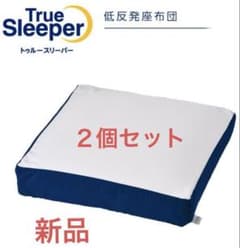 トゥルースリーパー低反発座布団2個セット　新品未使用のサムネイル