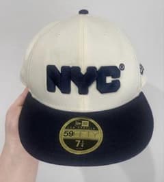 NEW ERA/ニューエラ NYC キャップ ネイビー×ホワイトのサムネイル
