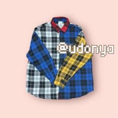 USJ 限定　ハミクマ　チェックシャツ USJ 限定 ハミクマ チェック シャツ フリーサイズ