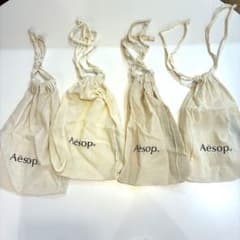aesop 巾着袋 4つセット - メルカリ
