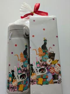 【新品・未使用品】タリーズコーヒーステンレスボトル(SHARE THE JOY)のサムネイル
