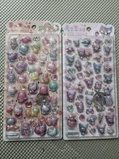 サンリオ うるちゅるポップシール 2枚セットのサムネイル