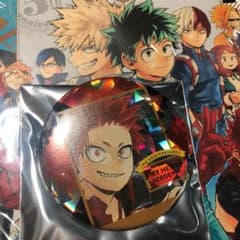 僕のヒーローアカデミア ホロ缶バッジ 切島のサムネイル