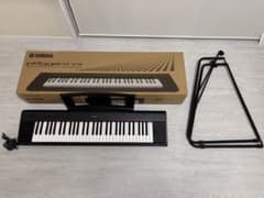 YAMAHA 電子キーボード Piaggero NP-12 スタンド付 - メルカリ