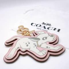 未使用　COACH コーチ 101匹わんちゃん ディズニー　キーホルダー 未使用級 COACH コーチ 101匹わんちゃん ディズニー キーホルダー