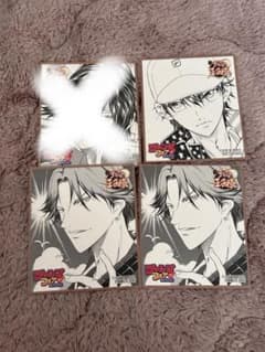 新テニスの王子様 ジャンプフェア'17 ミニ色紙 4枚セット　跡部　越前のサムネイル
