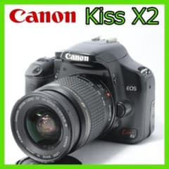 Canon Kiss X2☆写真をスマホ転送☆標準レンズセット☆届いてすぐ