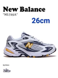 まる様専用　new balance ML725A　26cmのサムネイル