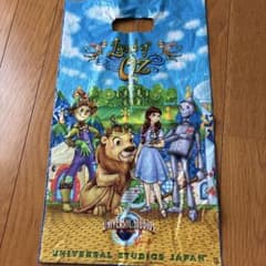 【希少・当時物】USJ 5周年 ショップ袋 オズの魔法使い ピーターパン 1枚のサムネイル