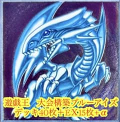 遊戯王　大会構築原石青眼デッキ40枚＋E X15枚＋スリーブ＋α 遊戯王 大会構築原石青眼デッキ40枚＋E X15枚＋スリーブ＋α - メルカリ