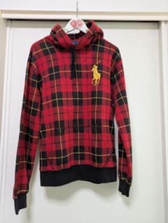 POLO RALPH LAUREN チェック パーカー　ビッグポニーのサムネイル