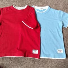 UNIQLO U-KIDS Tシャツ 2枚セット 110cm　綿100％のサムネイル