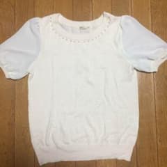 マジェ 半袖 ビジューのサムネイル