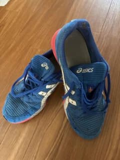シ*ロ様 asics ターサージャパン陸上競技用スパイクシューズ ブルー/ホワイのサムネイル