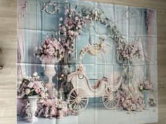 お誕生日　タペストリー　布背景　撮影小物のサムネイル