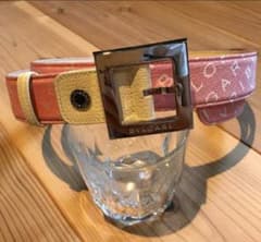 ブルガリ　BVLGARI　ベルト　ピンクのサムネイル