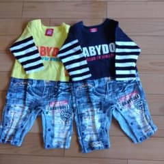 ベビードール　ロンパース　双子のサムネイル