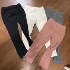 女の子レギンス４本セットのサムネイル