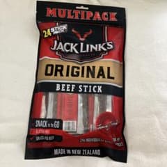 ジャックリンクス ビーフスティック オリジナル 24本入　ビーフジャーキーのサムネイル