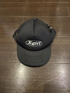 X-girl メッシュキャップ ブラックのサムネイル
