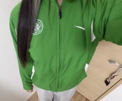Nike 緑色 セルティックFC サッカージャケット - メルカリ