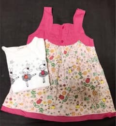 ニットプランナー　KP  ワンピース　Tシャツセット　100cmのサムネイル