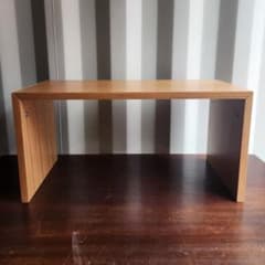 MUJI 無印良品 コの字の家具 積層合板 オーク材 70cm ベンチ 収納