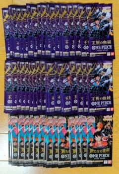 【サーチ済】ワンピースカード　王族の血統 38P 新たなる皇帝 15P サーチ済】ワンピースカード 王族の血統 38P 新たなる皇帝 15P - メルカリ