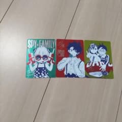 SPY×FAMILY Dandadan Metallic Card Set of 3
