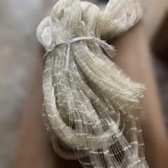 漁網　ナイロン製のモノフィラメント網　ホワイトのサムネイル