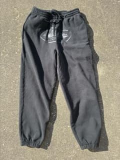 CORTEIZ Alcatraz triple black スウェットパンツ