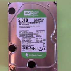 WD 2TB 内蔵型ハードディスクドライブのサムネイル