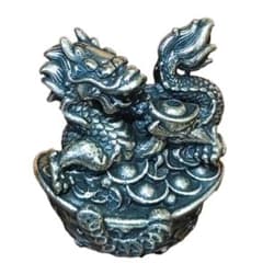 A114 真鍮製 辰 龍 開運置物 ドラゴン 干支 風水 縁起物 財運アップ
