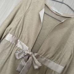 ⭐︎NOLLY'S ⭐︎ラメカーディガン⭐︎日本製⭐︎リボンのサムネイル