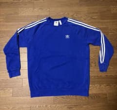 adidas Originals クルーネック スウェット ブルーのサムネイル