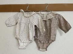 s様専用【futafuta】【tete a tete】ロンパース 2枚70のサムネイル