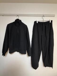 UNIQLO U 2025AW ブラッシュドスウェット セットアップ 上下 Lのサムネイル