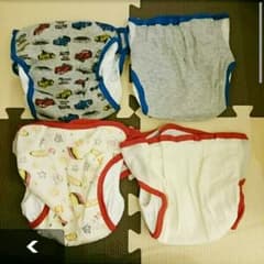 mame.c様専用 [新品・未使用] おむつカバー 90 内ベルトのサムネイル