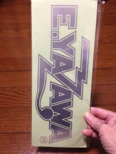 矢沢永吉  E.YAZAWA ステッカー  シルバーのサムネイル