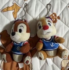 칩과 데일 봉제 인형 배지 디즈니