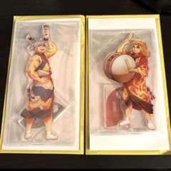 鬼滅の刃　阿波踊り　アクリルスタンド　宇髄天元　煉獄杏寿郎　2個セットのサムネイル