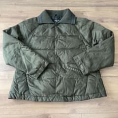 COMME CA ISM キッズ　ダウン　ジャケット カーキ 140のサムネイル