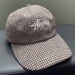 Stussy キャップ　ブラウンチェックのサムネイル