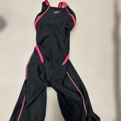 Speedo レディース 競泳水着 ブラック ピンク - メルカリ
