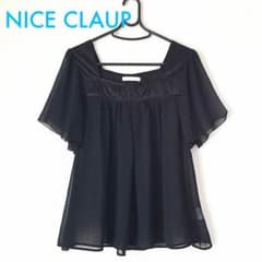 お値下げ❣️NICE CLAUP☘シフォンチュニックのサムネイル
