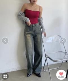 SHAGGIEヴィンテージルーズデニムパンツのサムネイル