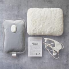 新品‼︎蓄熱式 電気湯たんぽ ホワイト グレーのサムネイル